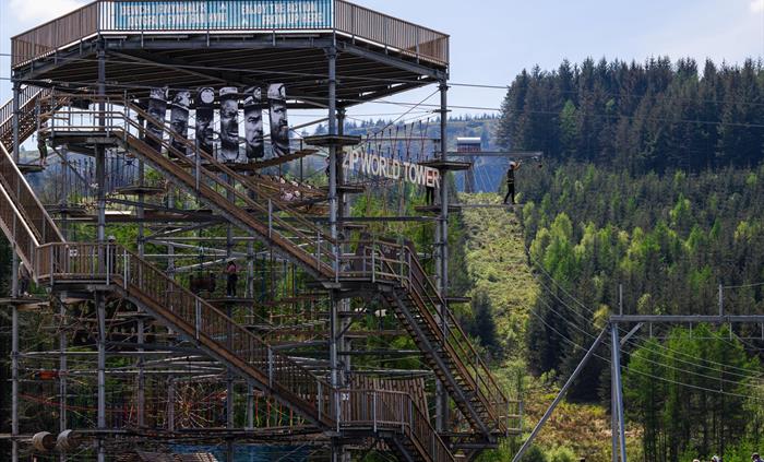 Zip World Tower Climber